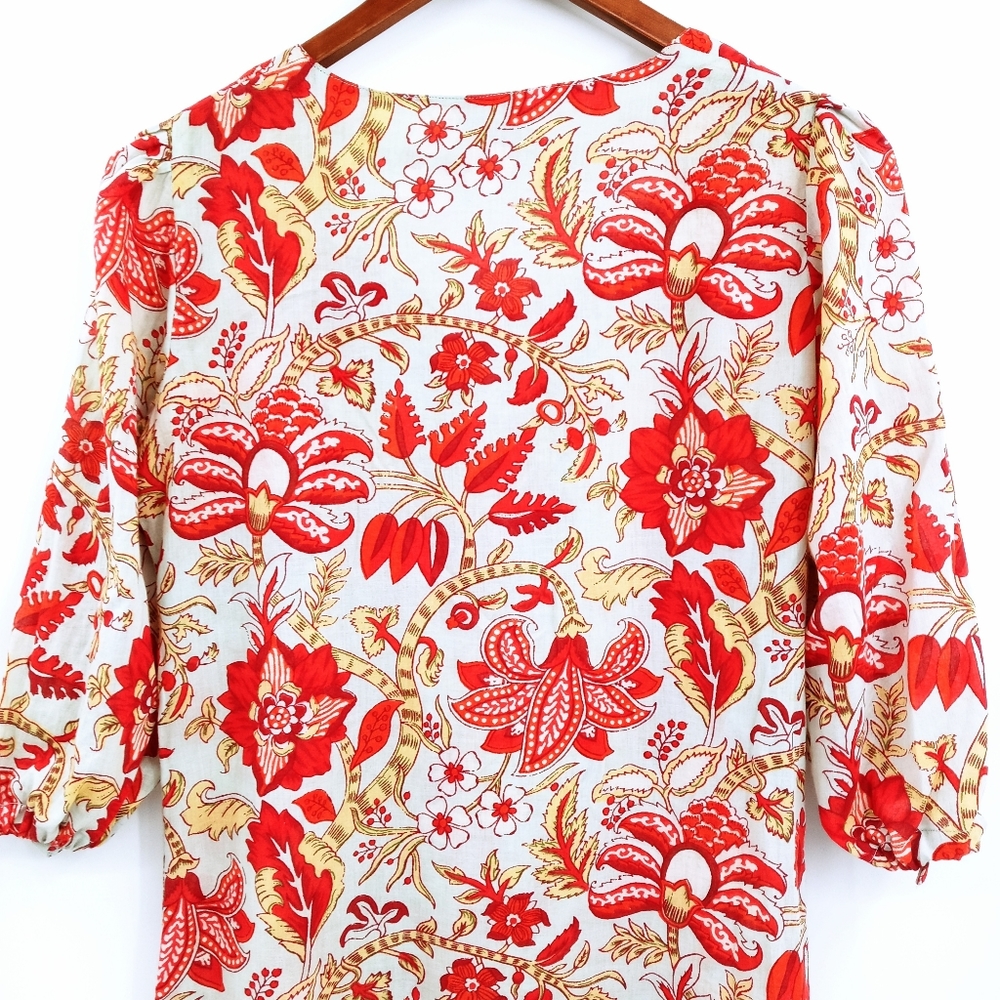 La Fiancee du Mekong Floral Cotton Dress - Picture 6 of 9